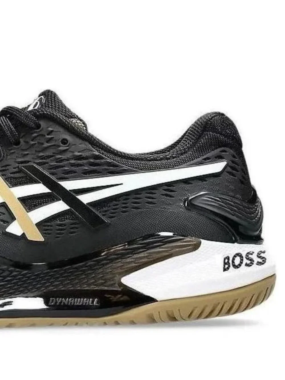ASICS-Gel-Resolution 9 x Hugo Boss Black Camel Tennis Shoes Men's Size 11.5 NEW